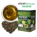 Soursop Ceilono žalia, biri, didelių lapų arbata, Soursop Green tea, Tarlton 250g