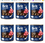 Brit Premium by Nature su jautiena 6 x 800 g