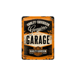 Nostalgic Art metalinė lentelė Harley-Davidson Garage, 15x20 cm