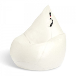 Sėdmai&scaron;is Qubo&trade; Wave Drop, dirbtinė oda, baltas