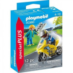 70380 PLAYMOBIL&reg;, berniukai su motociklu
