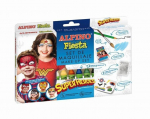 Grimo rinkinys Alpino Fiesta Super Heroes, 6 spalvos x 5g