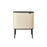 Brabantia &scaron;iuk&scaron;liadėžė Bo Touch, 36 l, smėlio spalvos