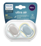 Čiulptukai Philips Avent Ultra Air, 18 mėn.+, 2 vnt.