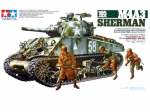 Tamiya - U.S. Medium Tank M4A3 Sherman 105mm Howitzer Assault Support, 1/35, 35251
