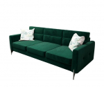Trivietė sofa - lova ARTIS DL, žalia