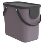 Rotho &scaron;iuk&scaron;lių dėžė rū&scaron;iavimui Albula, 25 l, violetinė
