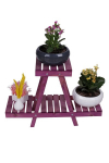 Medinis gėlių stovas Floriane Garden 212-Mo, violetinis