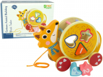Medinių kaladėlių rū&scaron;iuotojas vaikams Lean Toys Lapė