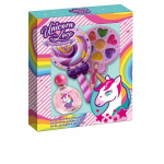 Vaiki&scaron;kas makiažo rinkinys Cartoon Unicorn Love Bi Lollipop
