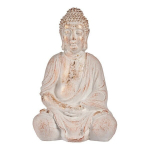 Sodo dekoracija Buda, balta, 24,5 x 50 x 31,8 cm