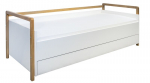 Vaiki&scaron;ka ku&scaron;etė Kocot Kids Victor, 80x180 cm, balta