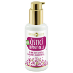 Rožinis valomasis aliejus su arganu, jojoba ir vitaminu E, 100 ml