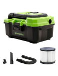 Dulkių siurblys Greenworks G24WDV