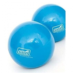 SISSEL&reg; Pilates svoriniai kamuoliukai, mėlyni, 900 g, 2 vnt