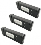 3 vnt. 3,7 V 500 mAh LiPO baterija, skirta E58 S168 JY019 Quadcopter Atsarginės dalys RC drono baterija