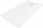 Stačiakampis du&scaron;o padėklas Mexen Stone+ su sifonu, White, 200x80,90,100 cm