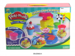 Plastilinas su formelėmis Play-Muds ledų gamyba 9097