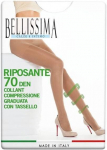 Pėdkelnės moterims Bellissima Riposante juodos, 70 DEN