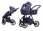 Universalus vežimėlis Lonex Pax Fresh 3in1 11, Navy Balls