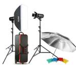 Ap&scaron;vietimo lempa Godox Studio KIT E300-F