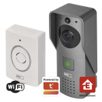 Belaidis vaizdo durų skambutis Emos GoSmart Home IP-09C