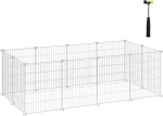 Aptvaras, narvas mažiems gyvūnams, 143 x 73 x 46, baltas