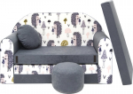 Vaiki&scaron;ka sofa Welox AX1, pilka