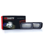 LED numerio ap&scaron;vietimas 6000K Mercedes W203 4D 2001-2007