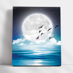 Tapyba pagal skaicius TM Varvikas In the moonlight ME1147e 30x40 cm