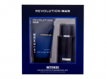 Rinkinys Revolution Man Intense vyrams: tualetinis vanduo EDT, 100 ml + du&scaron;o želė, 150 ml