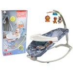 Supama kėdutė Lean Toys Bouncer Rocker 2in1