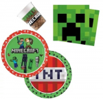 Vienkartinių indų rinkinys Minecraft