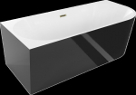 Vonia Mexen Mia, kairinė, 170 x 80 cm, White/Black+Gold