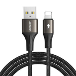 USB kabelis Joyroom SA25-AL3 USB to Lightning 3A 1.2m juodas