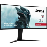 Lenktas kompiuterio ekranas &ndash; IIYAMA &ndash; GCB3480WQSU-B1 &ndash; 34 colių VA UWQHD 3440 x 1440 &ndash; 0,4 ms &ndash; 180 Hz &ndash; 2xHDMI 2xDP &ndash; Reguliuojamo auk&scaron;čio pėda