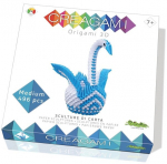 Kūrybinis rinkinys 3D origami Creagami Gulbė