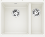 Virtuvinė dviguba plautuvė Blanco ROTAN 340/160-U 523078, balta
