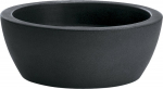 Nicoli &oslash;40x16cm dubuo Thetis 40 antracito spalvos