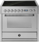 Indukcinė viryklė su elektrine orkaite Steel Genesi G9F-5FI SS
