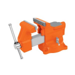 &Scaron;altkalvio spaustuvai, HEAVY DUTY 200mm 30kg. 360&deg; pasukamas. Keičiamos lūpos Truper&reg;