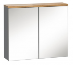 Vonios spintelė su 2D veidrodžiu Comad BALI GRAFIT 841 FSC