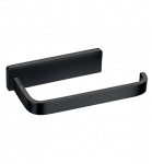 Juodos spalvos tualetinio popieriaus laikiklis OMNIRES DARLING