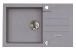 Granitinė plautuvė ALVEUS ROCK 130 pilka metalic, 4203004