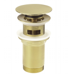 Dugno vožtuvas Deante NHC_R10U, Click-Clack, &scaron;lifuotas auksas