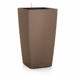 Vazonas su savaiminio drėkinimo sistema LECHUZA Cubico Color 40 Nutmeg, 13151
