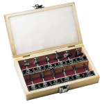 Frezų rinkinys 8mm koteliu (12vnt.) AEG 12PCX8P12A