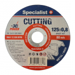 SPECIALIST+ metalo pjovimo diskas CUTTING, 125x0,8x22 mm