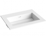 Praustuvas Kame CORIAN, CN614618-BS, 60 cm, Balta matinė