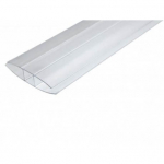 Polikarbonato sujungimo profilis H (4/6&times;1000 mm.)